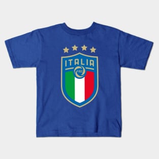 Italy National Football Team Kids T-Shirt